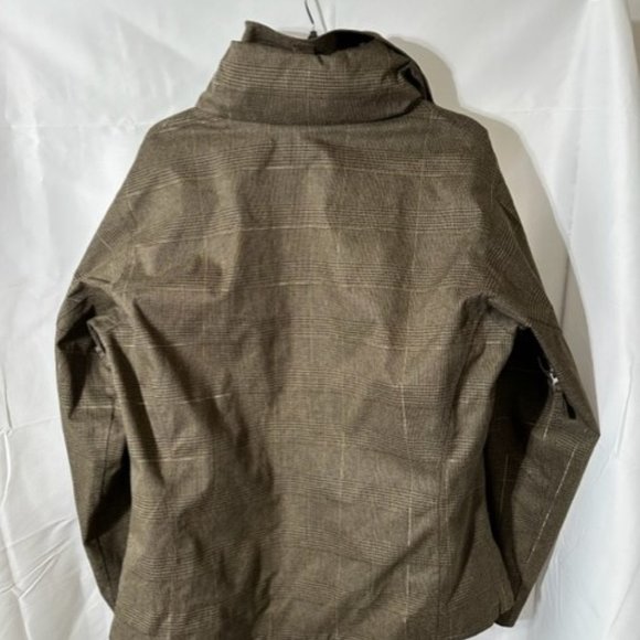 Columbia Convert Brown Gold Snow Jacket Sz L - Picture 12 of 13